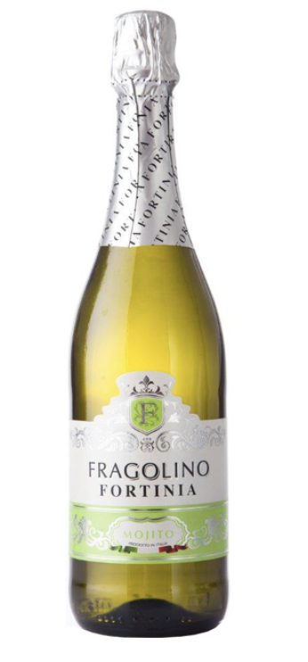 Напій винний ігр. Fortinia Fragolino Mojito н/сол. білий 7% 0.75 л